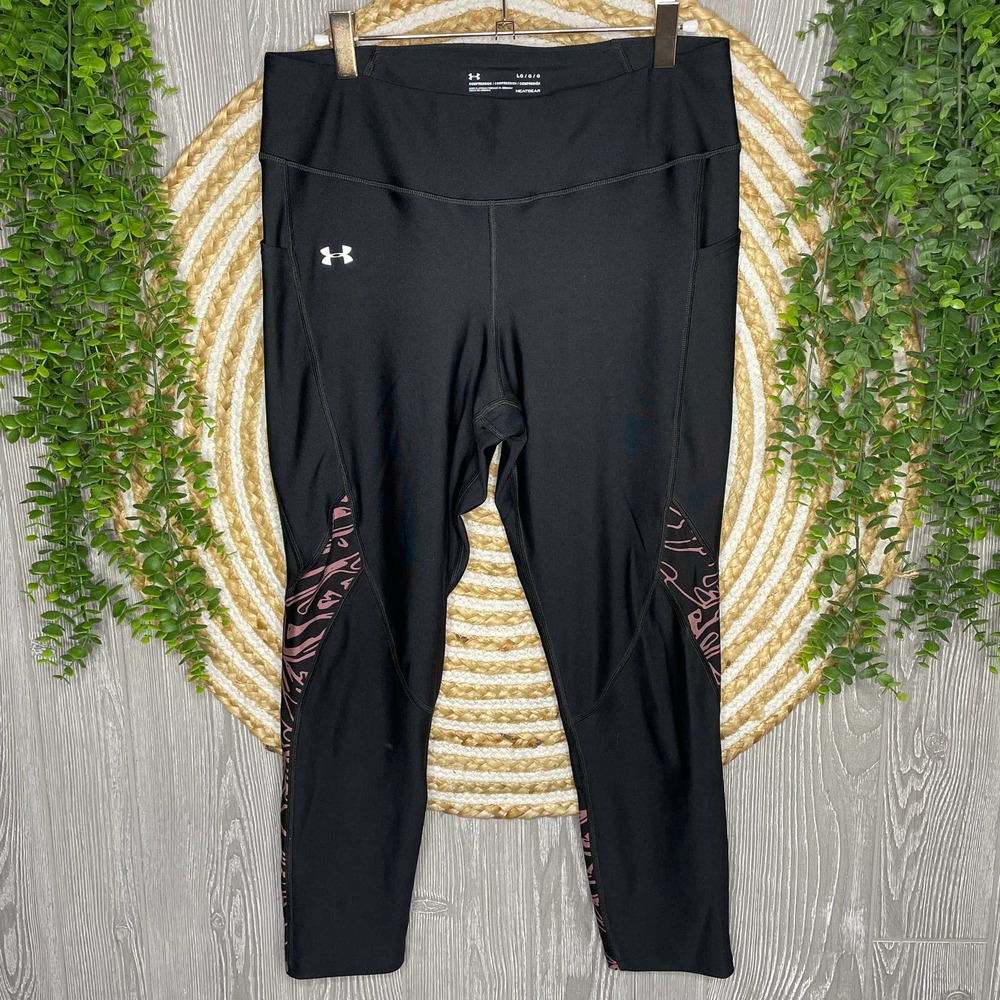Under Armour Womens Compression Heat Gear Leggings Size Large